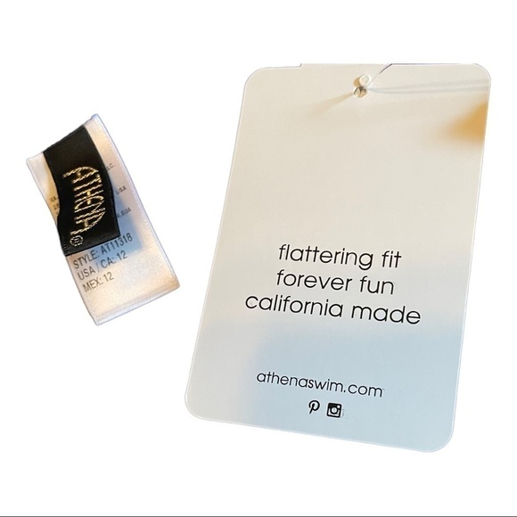 ATHENA Womens AT11318 Hey There Stud Hipster Bikini Bottom - Picture 6 of 11